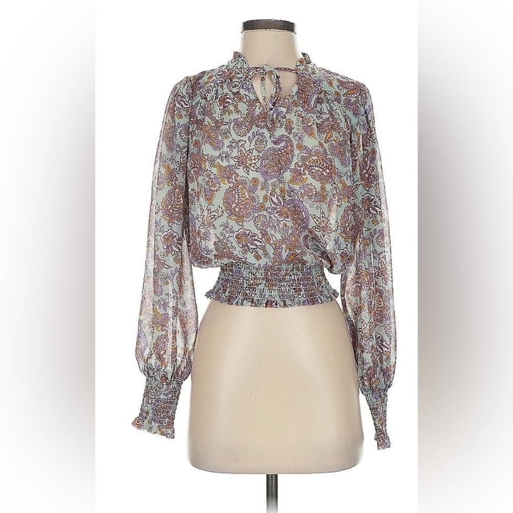 Rachel Zoe | Multicolor Paisley Blouse